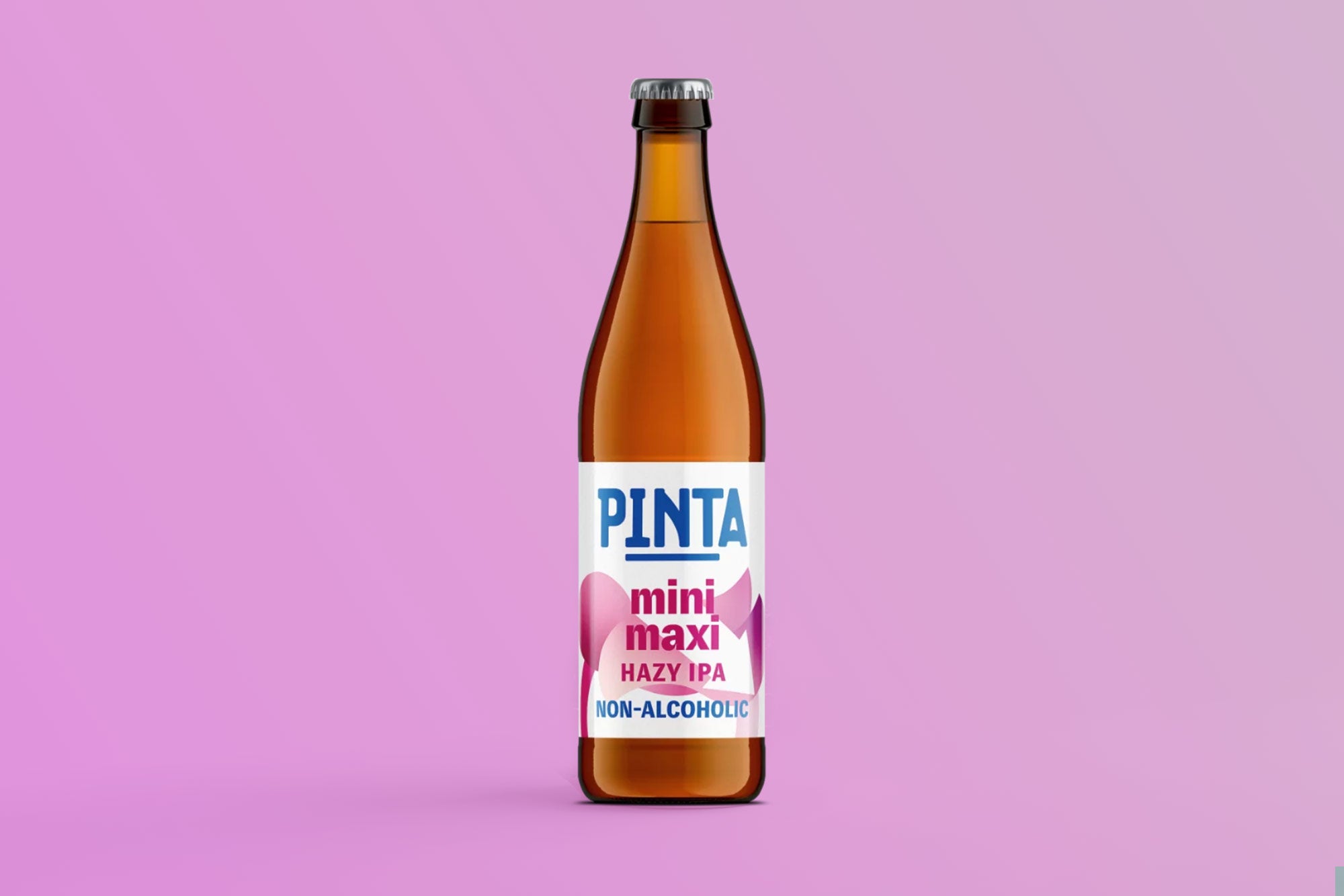 Pinta Mini Maxi Hazy IPA Non-alcoholic 500 ml. Bottle