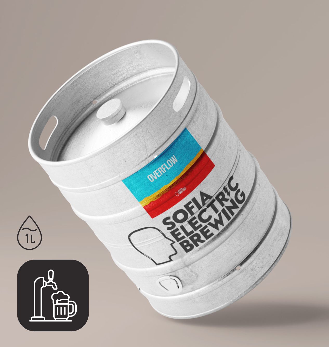 Overflow NEIPA 6,7% 1,000 ML. BOTTLE DRAFT