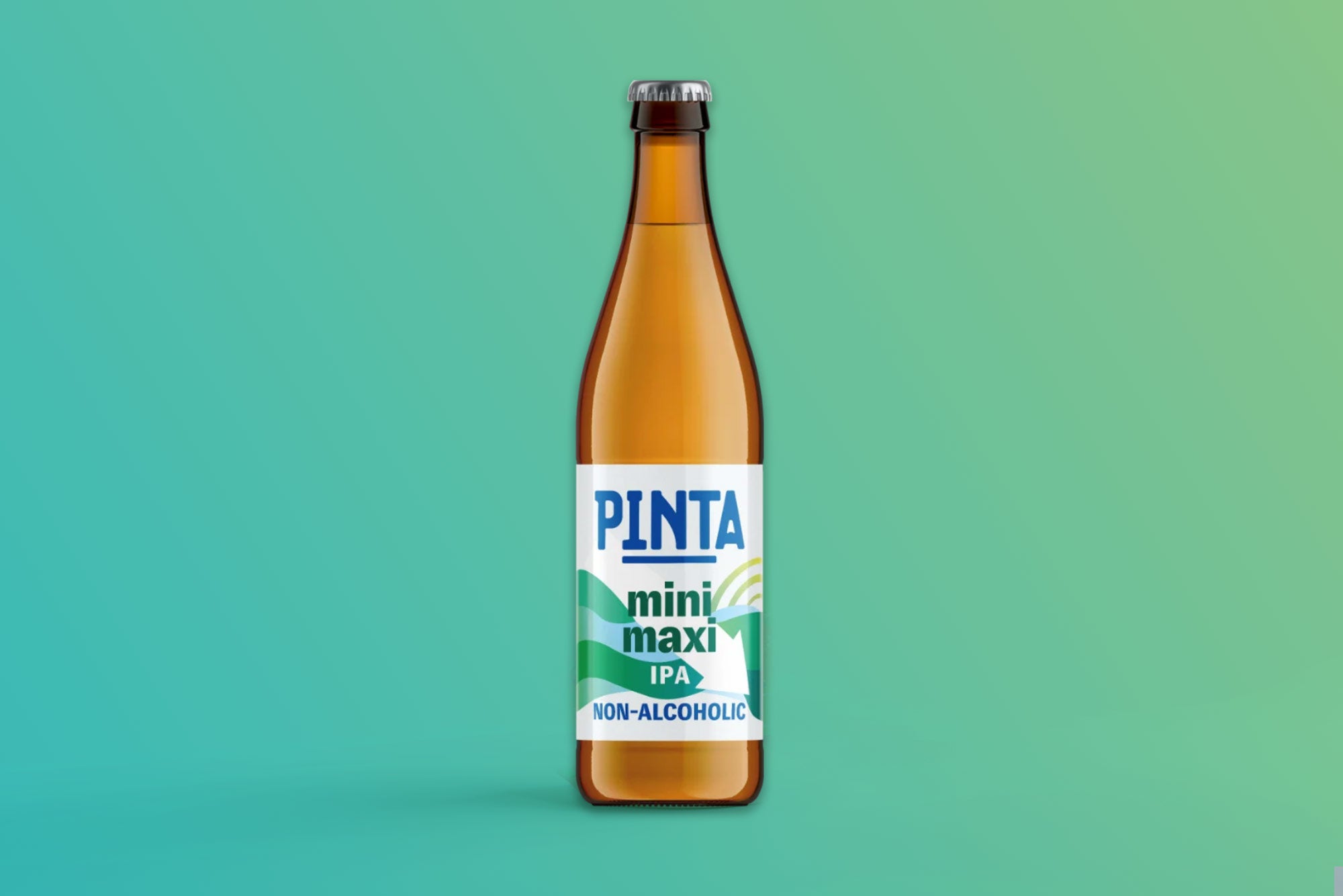 Pinta Mini Maxi Non-alcoholic IPA 500 ml. Bottle
