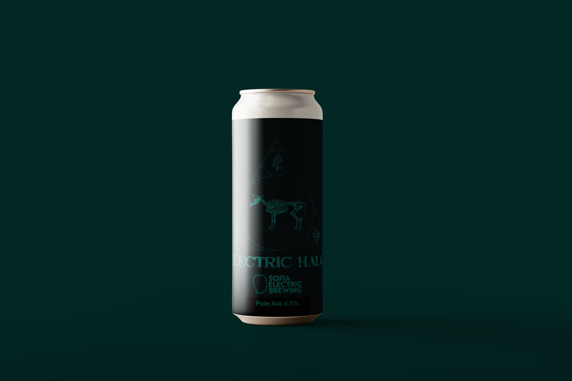 Electric Halo Pale Ale 4.5% 500ml.