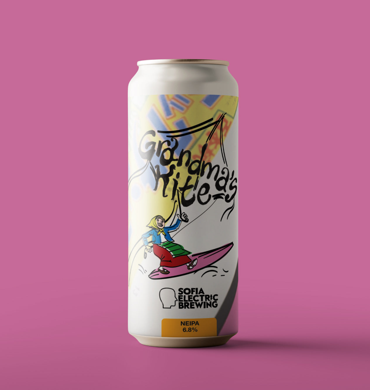 Grandma’s Kite NEIPA 6.8% 500ml.