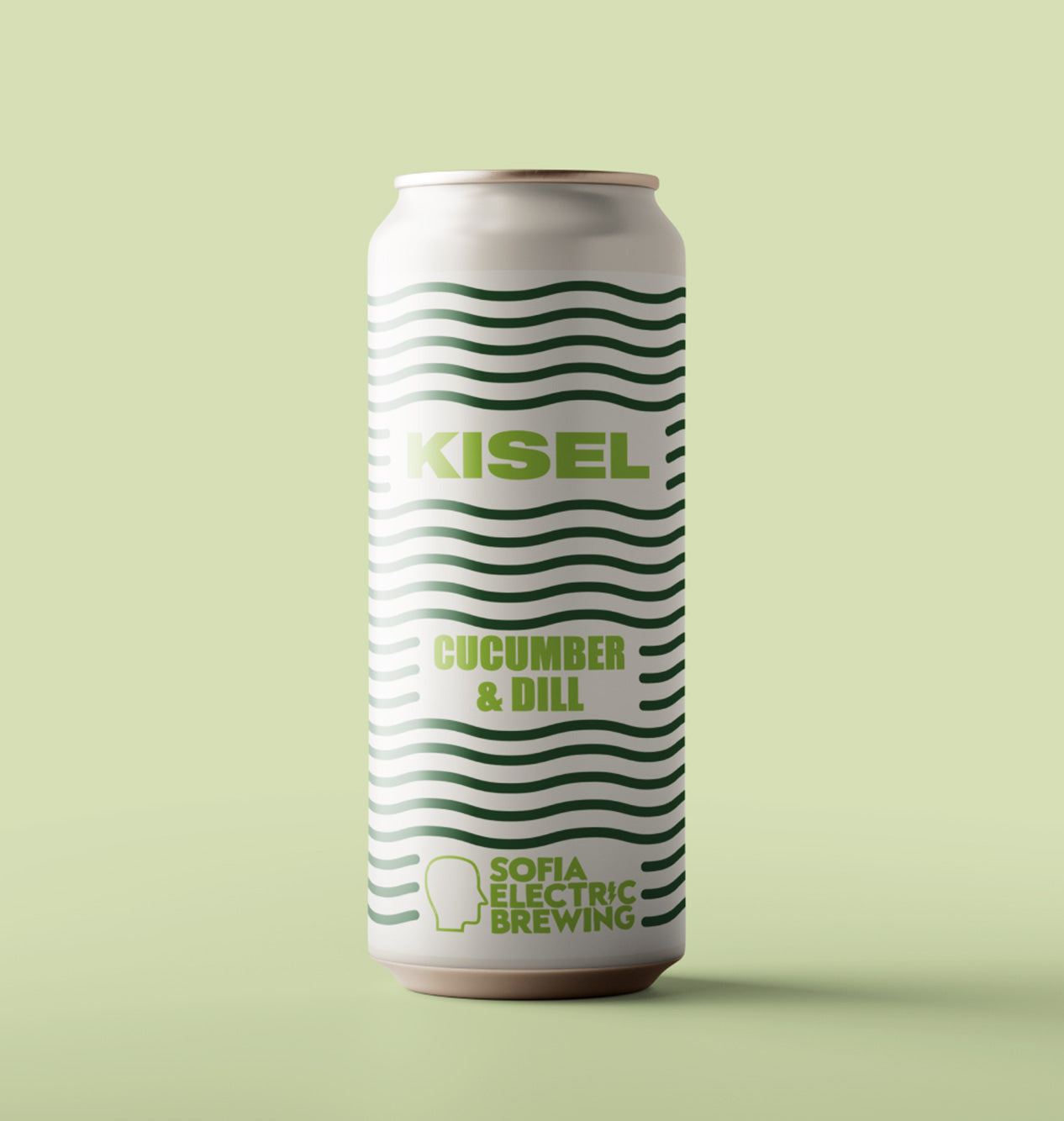 Kisel Cucumber & Dill Vegetable Gose 3.5% 500ml.