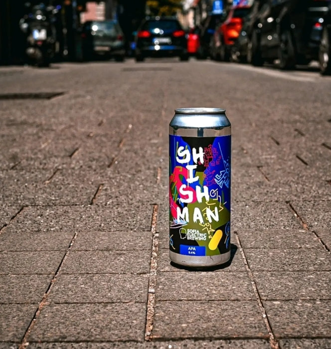 Shisman American Pale Ale 5.4% 500ml.