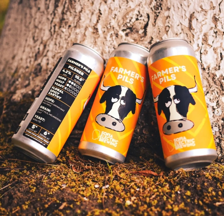 Farmer’s Pils Pilsner 4.2% 500ml.