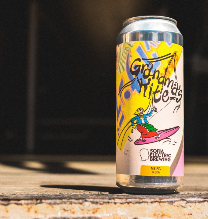 Grandma’s Kite NEIPA 6.8% 500ml.