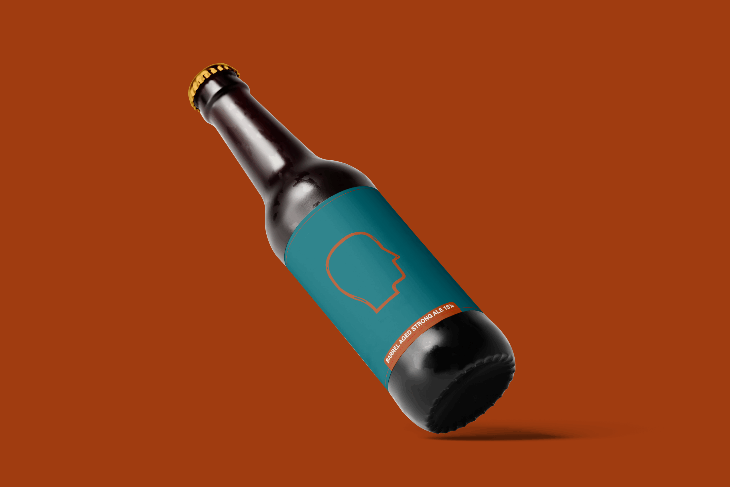 Copperhead Strong Ale 15% 330ml.