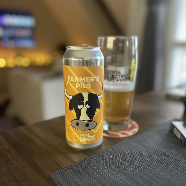 Farmer’s Pils Pilsner 4.2% 500ml.