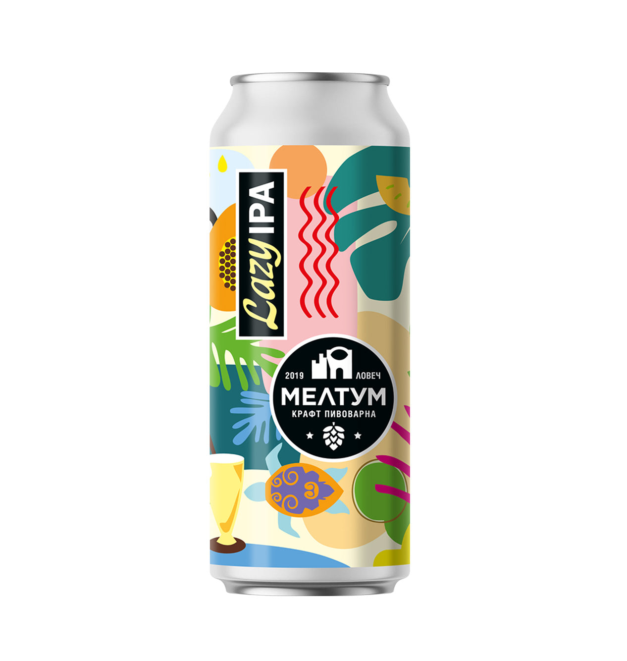 Meltum Lazy IPA 3.6% 500 ml. Can