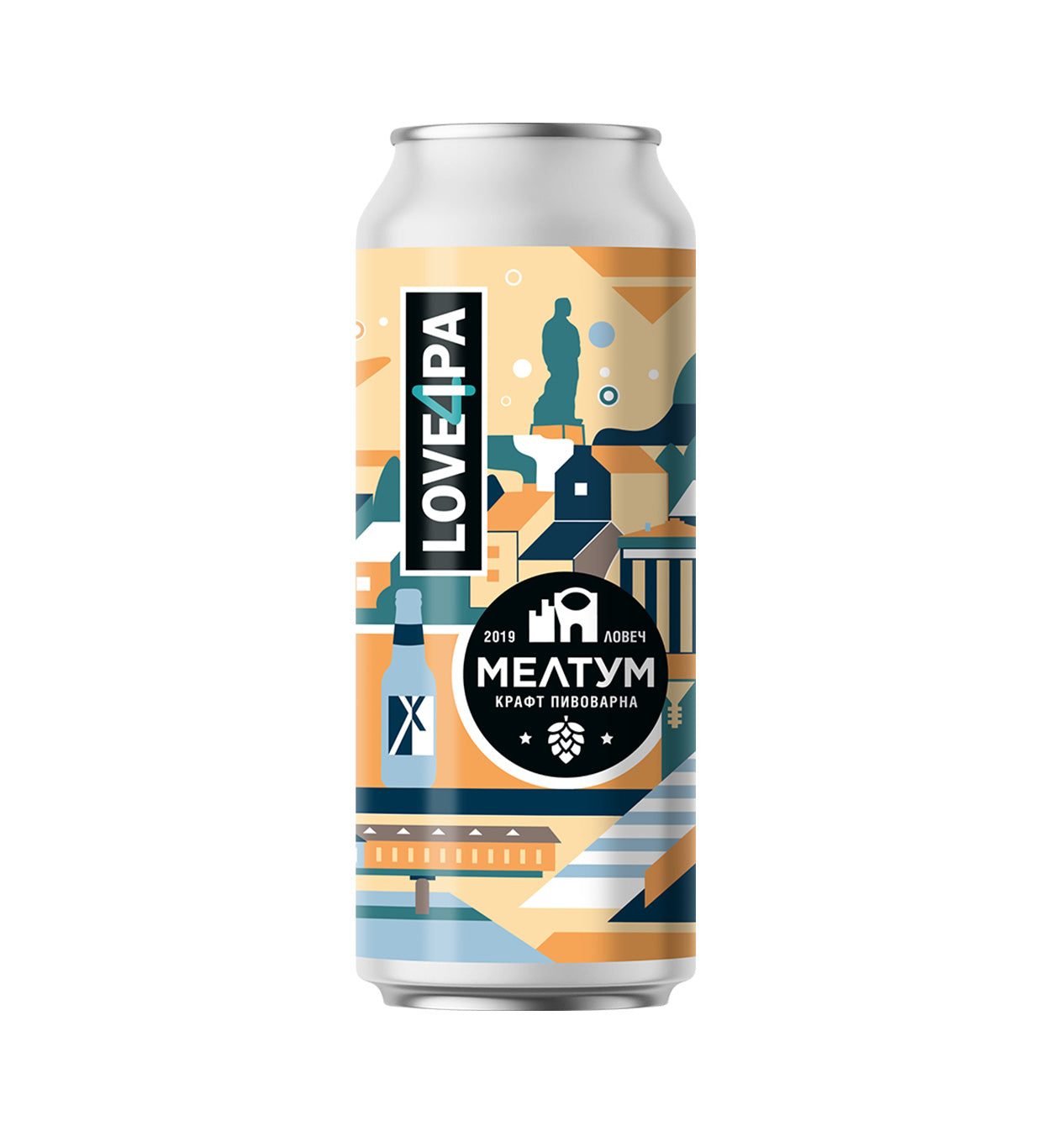 Meltum Love4 West Coast IPA 5.7% 500 ml. Can