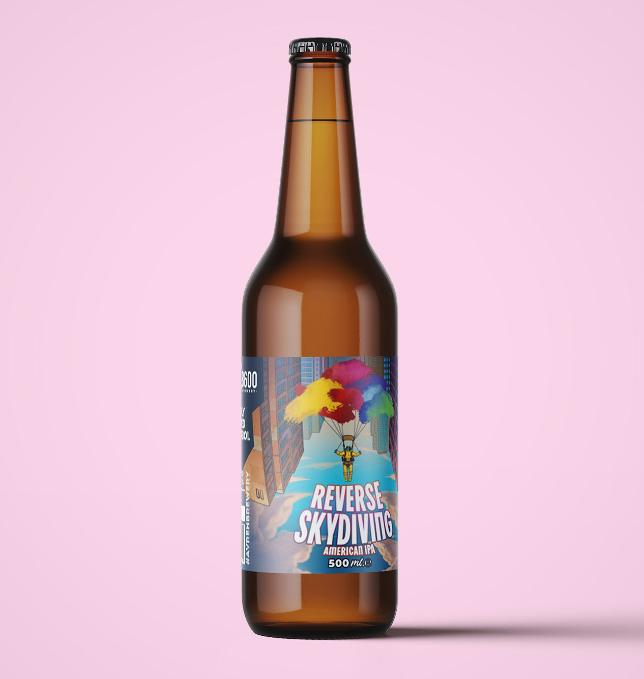 Avren 8600 Reverse Skydiving American IPA 6,3% 500 ml. Bottle