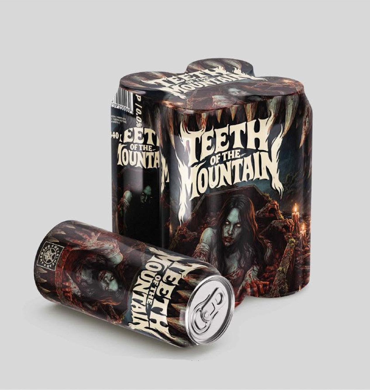 Teeth of The Mountain Rye IPA 6% 440 ml. Can